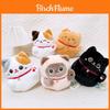 Lucky Cat Plush Toy With Pp Cotton Filling For Kids Desktop Decor Gift