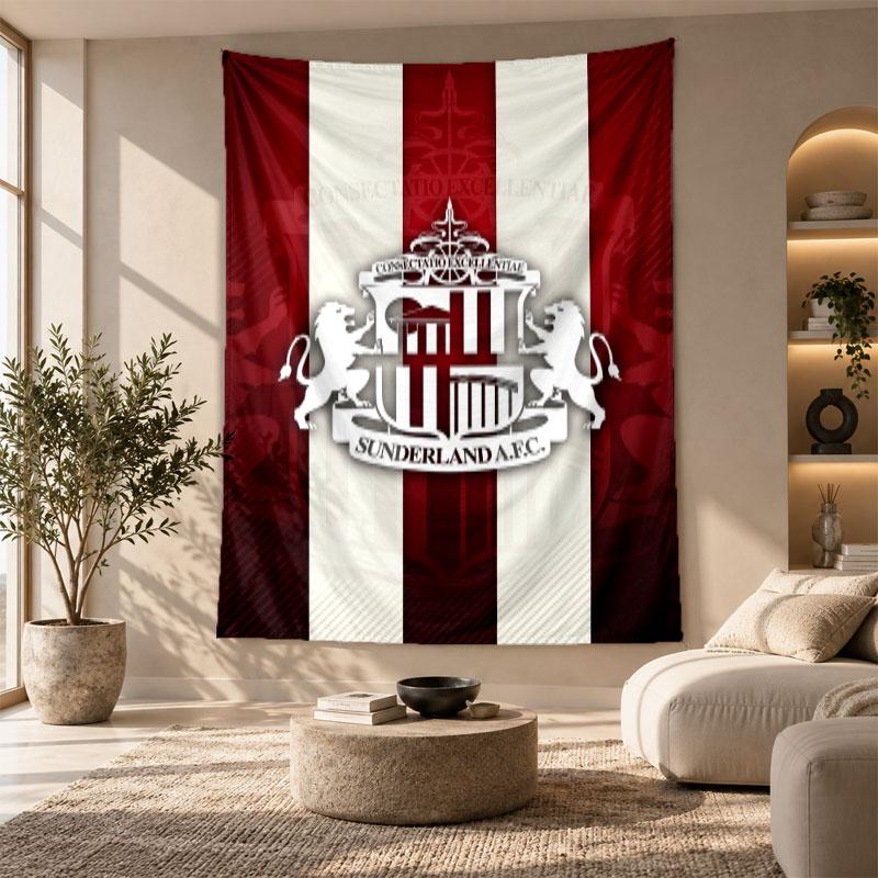Decorative Tapestry,Sunderland Printed Wall Art, Lightweight Wall Hanging For Bedroom Background