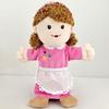 Family Hand Puppets: Cartoon Plush Dolls for Parent-Child Role Play and Kindergarten Teaching