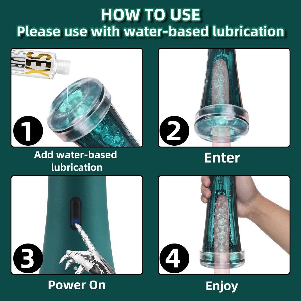 Vacuum Suction Potent Erectile Enhancer 3 Sucking Penis Pump Extender Enhancer SuckingMale Masturbator Cup Dick Pump Delayed 18+ Adult Sex Toys