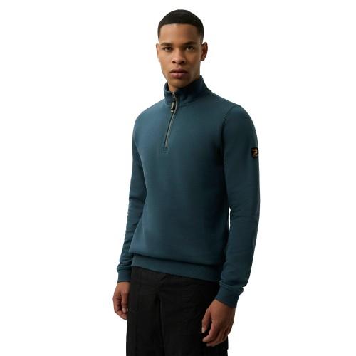 Patrick Herren Harlem Viertel-Reißverschluss Oberteil