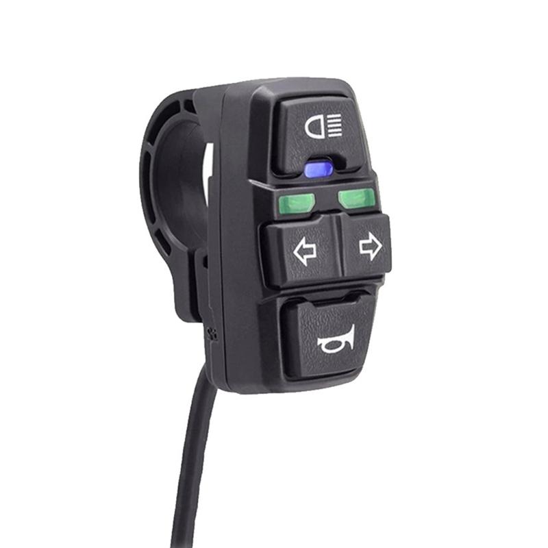 

Електричний Велосипедний Дзвінок Фара Сигнальні Ліхтарі Перемикачі Водонепроникні Ліхтарі Перемикачі Дзвінка 1