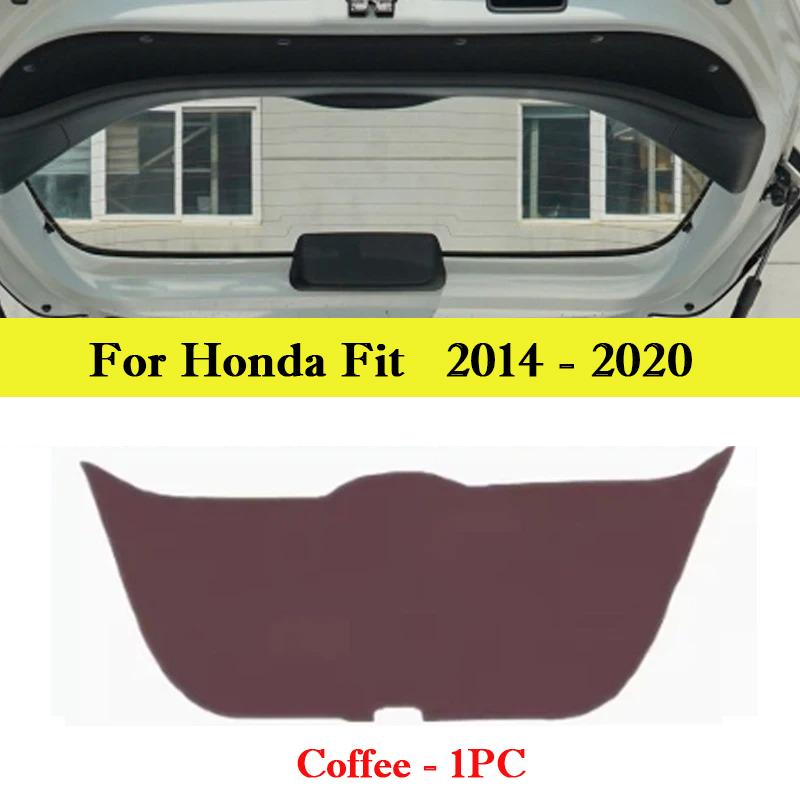 For Honda Fit 2014-2026 Car Trunk Door Anti Kick Pad Tailgate Anti-Scratch Protective Sticker Cargo Liner Interior Accessories