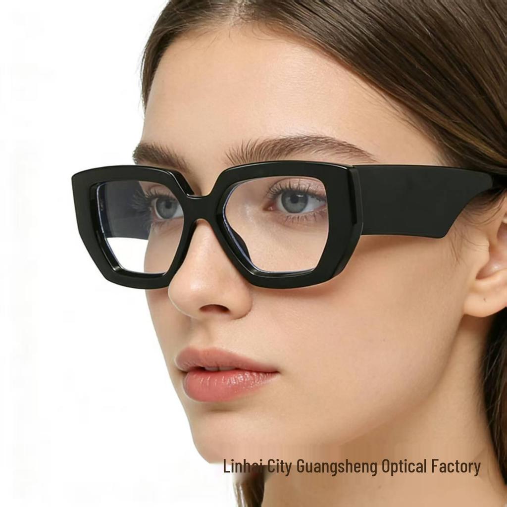 Fashionable Anti-Blue Light Eyeglass Frames - European & American Style (Model 86320)