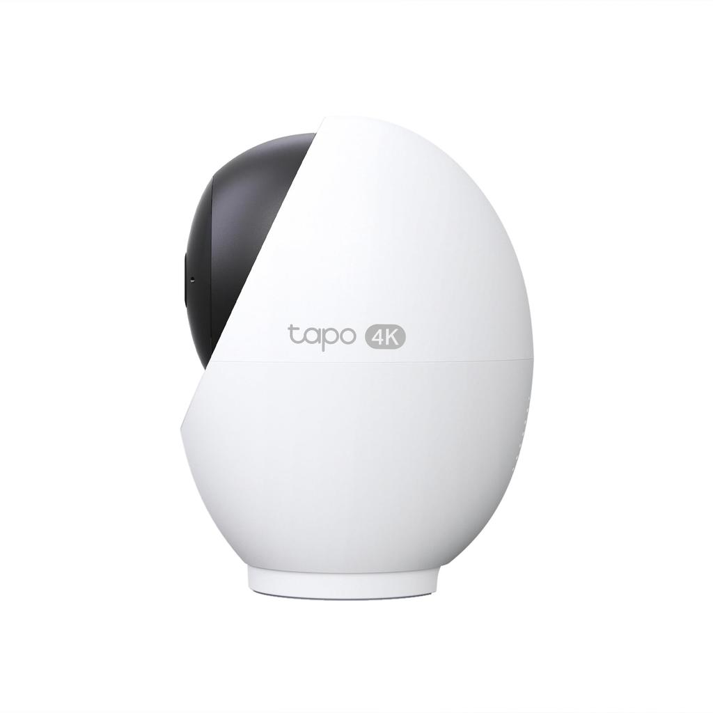 TP-Link Tapo C260/A Pet Camera/Baby Monitor with Face Recognition, AI Face Detection, 4K 8MP 8 Megapixels, Two-Way Audio, Pan/Tilt, 360° Panning, AI D
