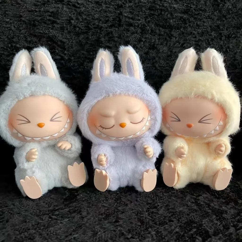 Rabbit Plush Toy Cartoon Cute Doll Bag Backpack Pendant Keychain Birthday Gift