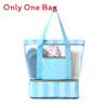 Modern Double Layer Travel Organizer With Breathable Design For Beach And Trip