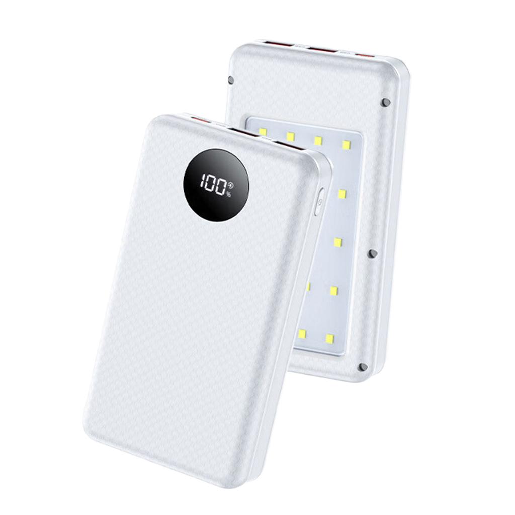 DIY 18650 Pouzdro na nabíječku USB Napájecí kryt Kempingové osvětlení Funkce Podpora PD22.5W/15w Bezdrátové nabíjení Bez baterie