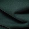 2026 Solid Color Pure Cotton Pullover with Male Standing Collar, Sliding Zipper, Form-fitting Men's Knitted Shirt Top