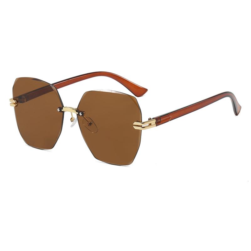 

European and American retro cat eye frame Y2K unisex fashionable glasses trend versatile summer sun shading and UV protection li