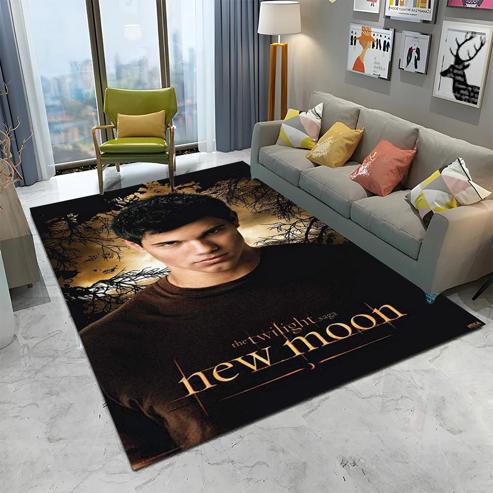 3D-Druck The Twilight Saga HD Teppich für Zuhause Wohnzimmer Schlafzimmer Sofa Fußmatte Dekor, Kinder Spielbereich Teppich Rutschfeste Bodenmatte