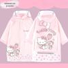 Handun Hello Kitty Children's Raincoat with Backpack Slot