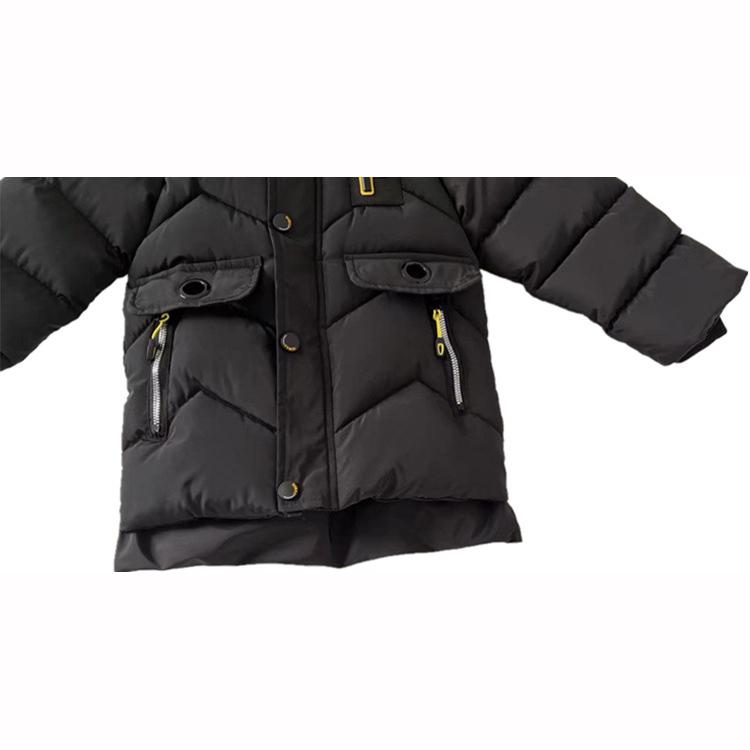 Winter Boys Padded Jacket Children's Thick Down Padded  Velvet Jacket Small Children