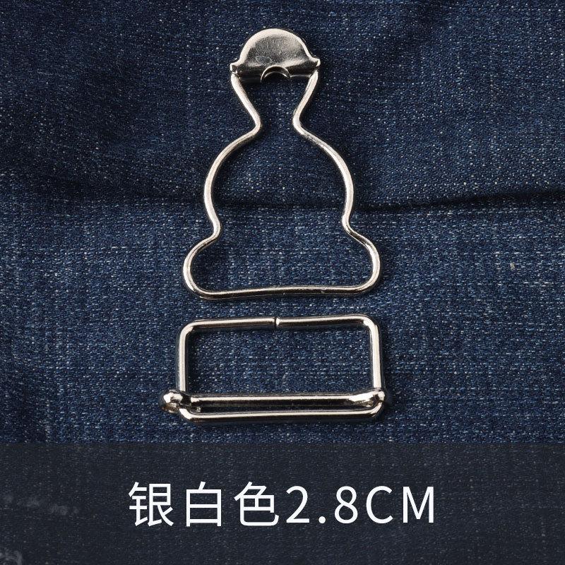 

Комбинезон Пуговица Металлическая Тыквенная Пряжка Регулируемая Пряжка с Одним Словом Детские Джинсы Для Беременных Пряжка Для Одежды silver inner diameter 2.8cm