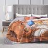 Umamusume Pretty Derby Mayano Top Gun Blankets Fleece Autumn  Multi-function Lightweight Throw Blankets for Bedding Couch Quilt