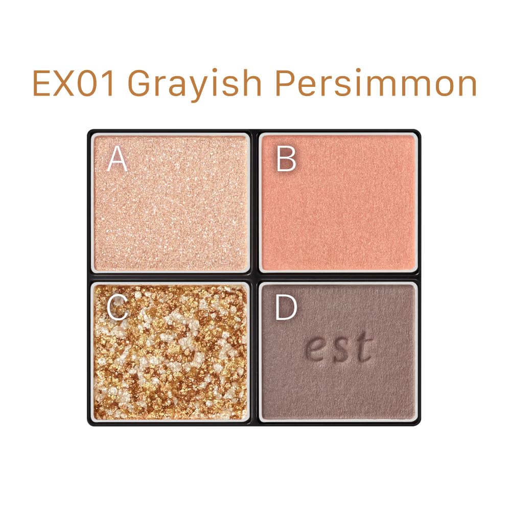 Est Transsphere Eye Color EX01 [Eyeshadow] Grayish Persimmon