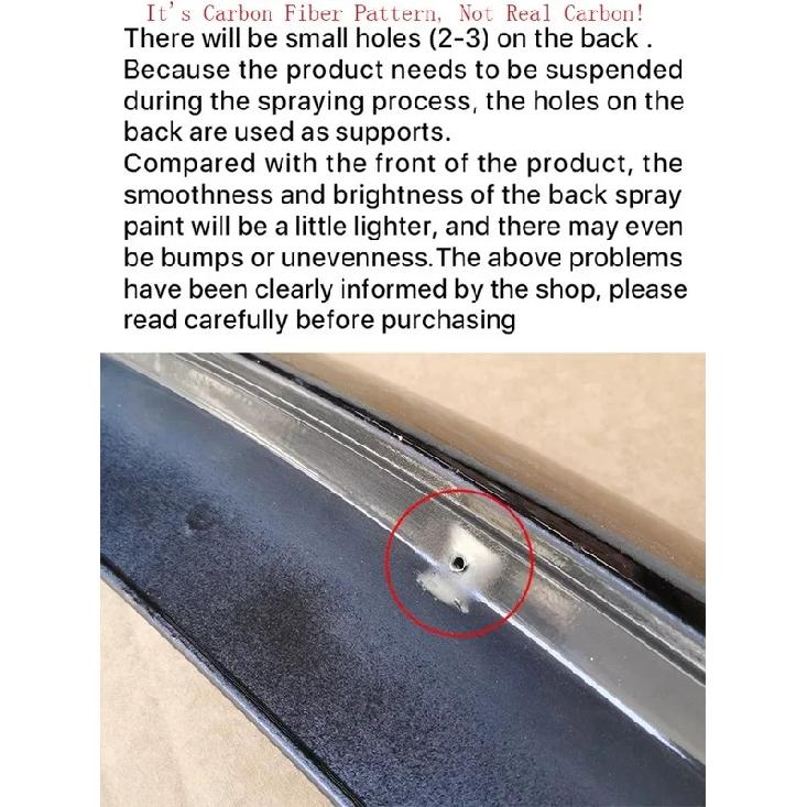 MP M4 PSM Style Rear Bumper Spoiler Lip for BMW 2 Series F22 F23 F87 2014-2021 Roof Trunk Wing Tail Top Wing Rear Wing