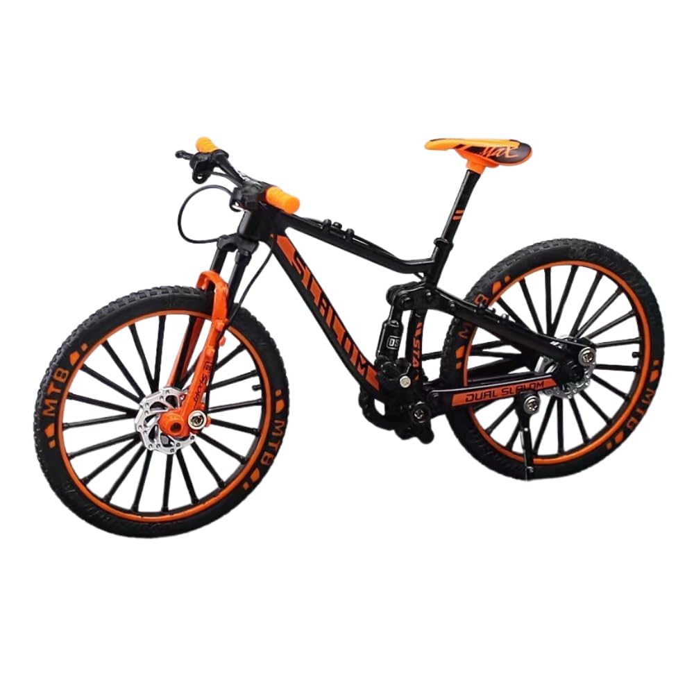 

ideastore Горный велосипед Велосипед Мини-модель Пластиковая модель Игрушка (оранжевый) оранжевый