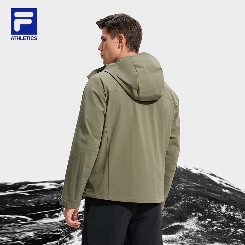 Fila Explorer Jacket Men's Ancient Tree Tea Green A11M547702FKK