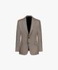 Liberclassy [24Fw] Lkw24403 Beige Regular Fit Single Two-Button Notch Lapel Combination Jacket