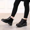 Kinder Stiefeletten im britischen Stil Winter Kinder Rutschfest Weiches Leder Mode Schnürstiefel für Kinder