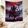 Naruto Retro Tapestry Retro Boho Perfect for Dorm Wall Balcony Reading Corner All Season Hand Painted Style Gift for Birthday