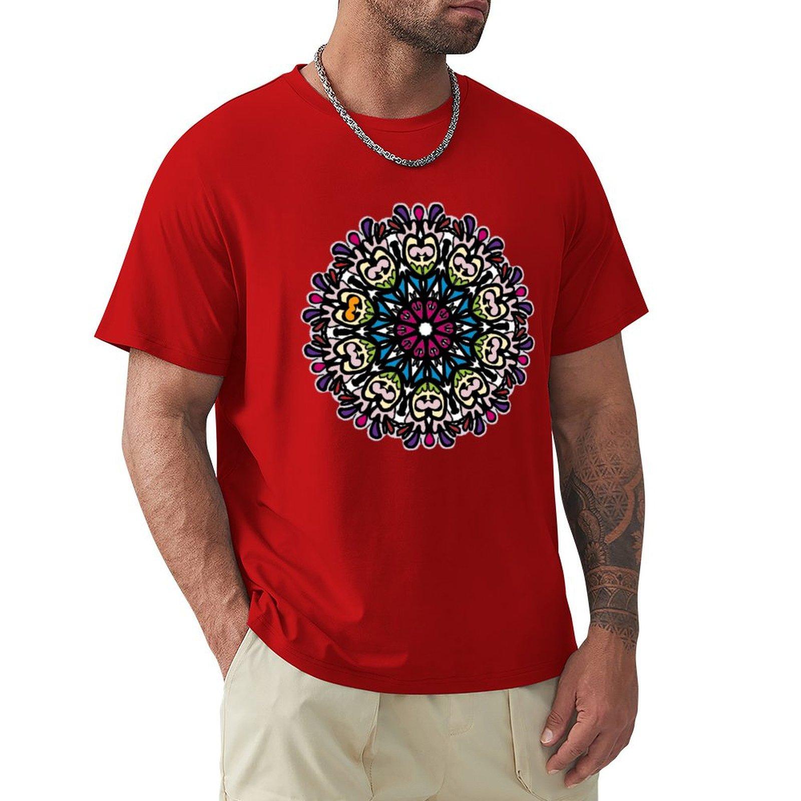 Enchanted Mandala Illustration & Patterns T-shirt sweat customizeds mens champion t shirts S