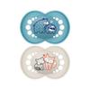 MAM Lollipops Original Nature Pacifier - 18+ Months - Silicone X2 (Model : Doe and Bird)