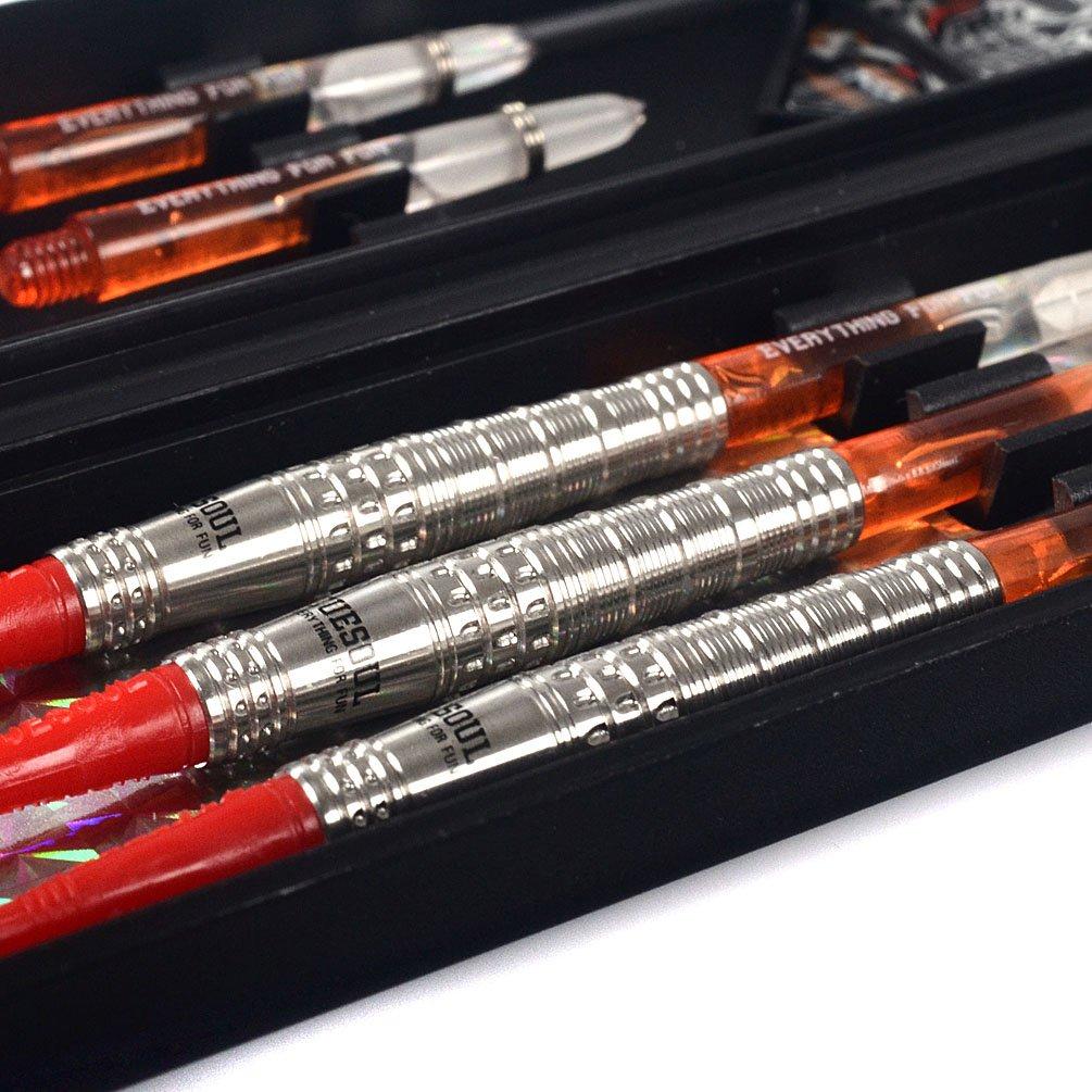 Cuesoul 20g Tungsten Soft Tip Dart Set (95% Tungsten)