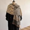 New wool scarf women's sweet wind warm scarf fashion shawl autumn and winter imitation cashmere scarf women