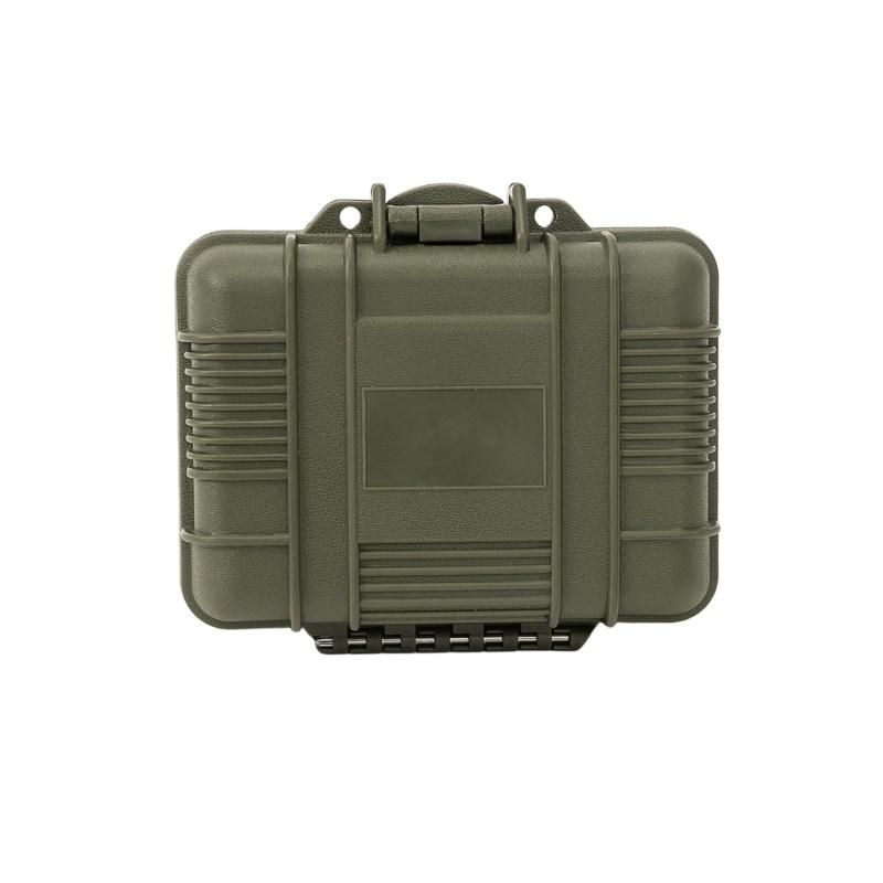 Dustproof Plastic Storage Box Container Organizer Case With Metal Hinges And Adjustable Spume Layer For Equipment Safety