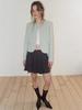 Etmont Double Pleats Skirt, Charcoal
