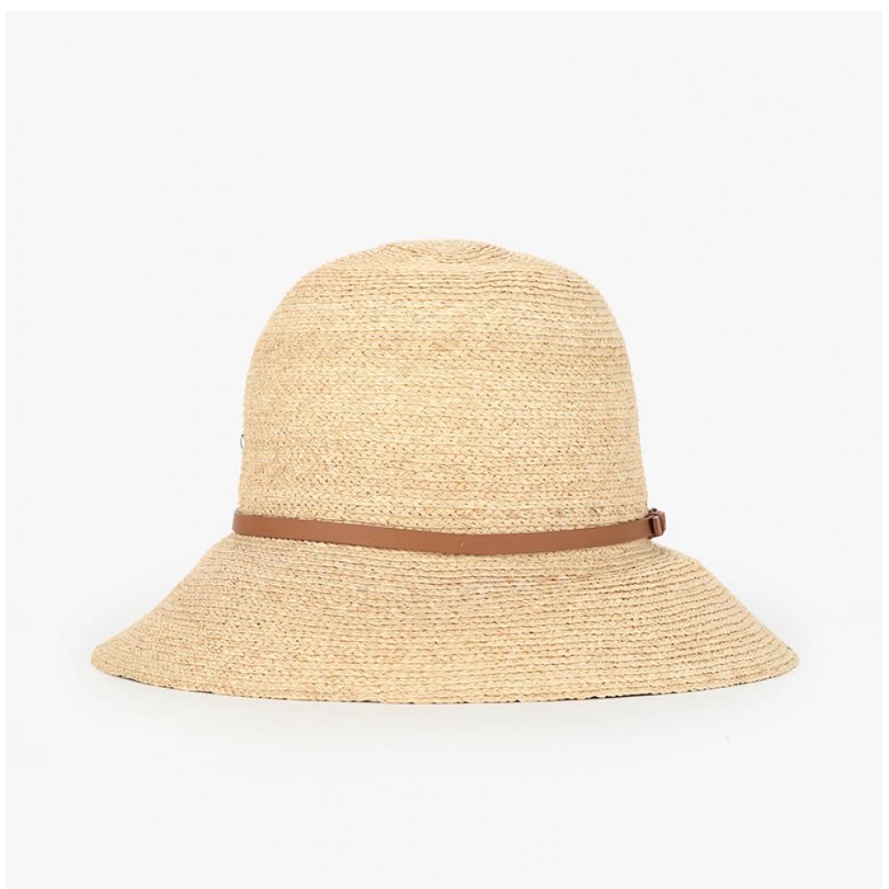 Helen Kaminski Vesa 9 Natural Tan Bucket Hat Hat50173