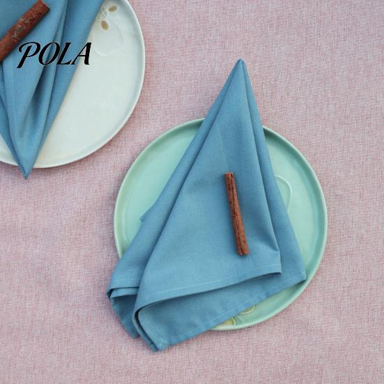 Exquisite Cloth Napkins Rustic Napkin, 16 Inch Solid Color Linen Machine Napkin Washable Farmhouse Style for Wedding Bridal Shower Dining Table