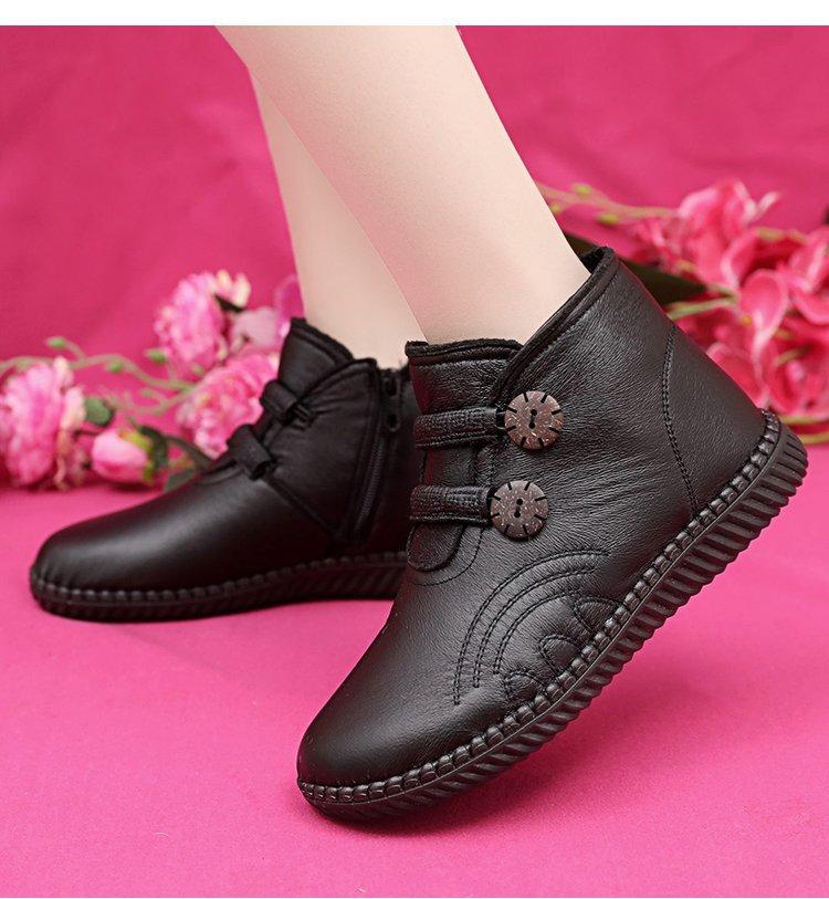 

2024 зимние новые хлопковые туфли для пожилых женщин, новые бархатные теплые нескользящие мягкие подошвы для пожилых женщин 37