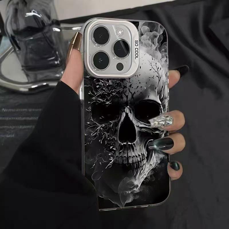 Ashes Skull for Apple 15Promax Phone Case iPhone16Pro Premium 14Pro New 17 Trendy