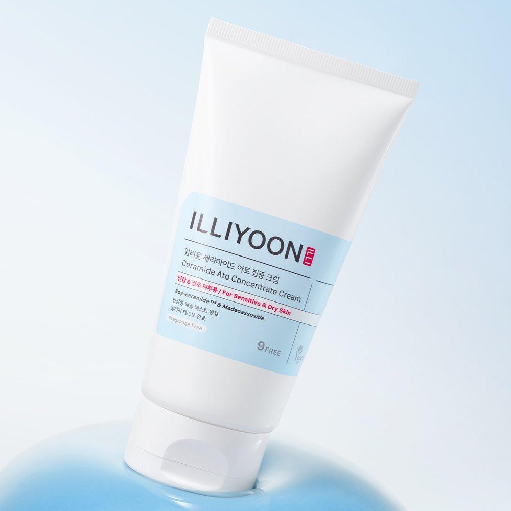 ILLIYOON Ceramide Ato Lotion 350ML + Intensive Cream 230ML + Free Gift