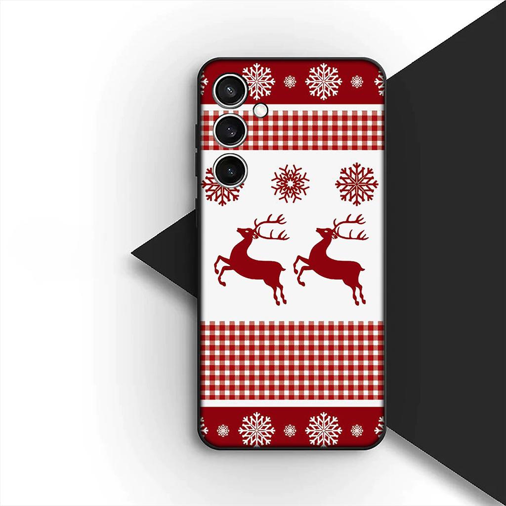 Snowman Merry Christmas Tree Deer Gift Phone Cover for Apple iPhone 12 13 Pro Max Mini ProMax X XR 17E 13Mini Protective Case