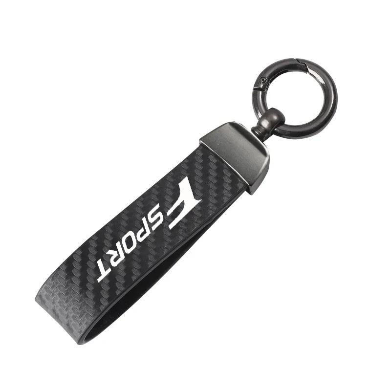 Car Carbon Fiber Style Keychain Microfiber Key Chain For Lexus F SPORT ES RX NX LS UX LX IS GX IS300 RX350 LS500 LX600 NX260