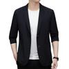Costum fără călcare pentru bărbați, Costum nou elastic din nailon de primăvară și toamnă, Jachetă costum simplă casual pentru bărbați