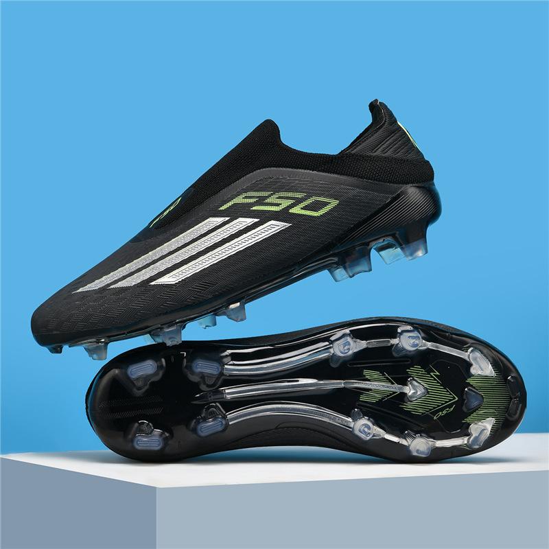 Fußballschuhe Jugend Low-Top Nahtlos Fly-Woven Fußballschuhe Schüler Stollen Herren und Damen Trainings-Sportschuhe