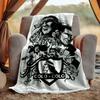 Colo Garra Blanca Flannel Blanket Soft Warm All-Season Throw, Design for Camping, Car Travel, Hiking Sofa, Bed, Office Perfect Gift for Parties