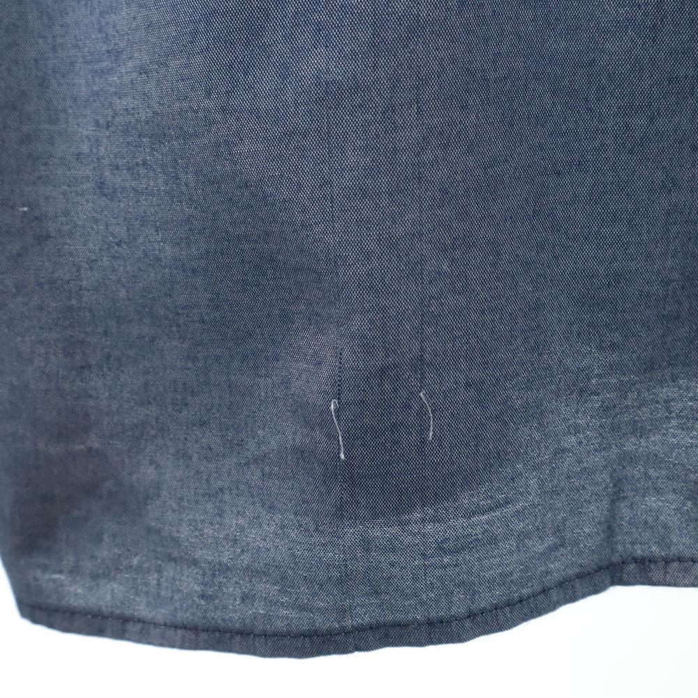 Fesutival 80s Vintage Long Sleeve Shirt M Blue Men's Used