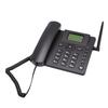 Kabelloses GSM-Tischtelefon Quadband Dual-SIM-Karte 2G Festnetz-Schnurlostelefon mit Antenne Radio Wecker für Anrufe zu Hause