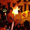 Halloween Kürbis Leuchtstab Blinkendes Spielzeug Kürbisstab Geist Blinkender Zauberstab Schüttelspielzeug Weihnachten Geburtstag Festliche Atmosphäre Verstärker