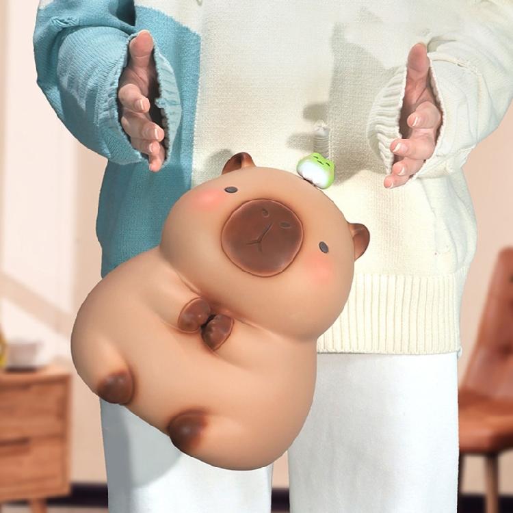 Capybara Sparschweine, Starke Plastik-Geldkasse für Kinder, Ideal zum Lehren des Geldwertes, Bereit als Geburtstagsgeschenk