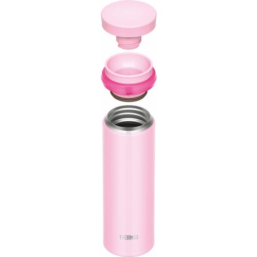 Thermos Water Bottle Vacuum Insulated Mobile Mug 350ml Shiny Pink JNO-352 SHP