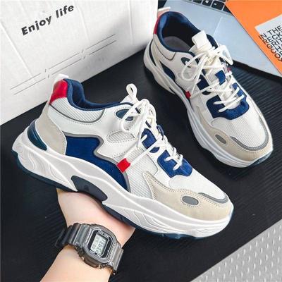 Trendy New Man's Running Shoes Spring Sports Meeting Breathable Wear-resistant Sneakers Tennis Trainers Fashion Men Hiking Shoes