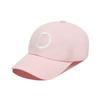 DEINET D LOGO WASHED CAP IN PINK