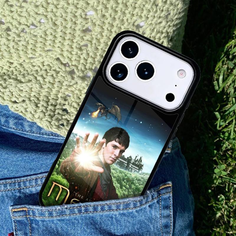 TV Series Merlin Phone Case For iPhone 17 AIR 16 Pro Max 15 14 Pro 11 12 13 Shockproof Silicone Cover
